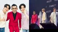 Indra Herlambang bagikan momen saat acara meet and greet EXO di Jakara yang berlangsung pada Minggu, 27 Agustus 2023. (Sumber: Instagram & TikTok @indraherlambang)