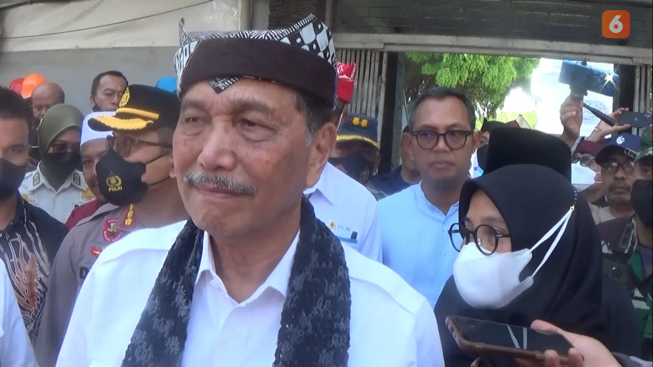 Menteri Koordinator Bidang Kemaritiman dan Investasi Republik Indonesia, Luhut Binsar Panjaitan (Hermawan Arifianto/Liputan6.com)