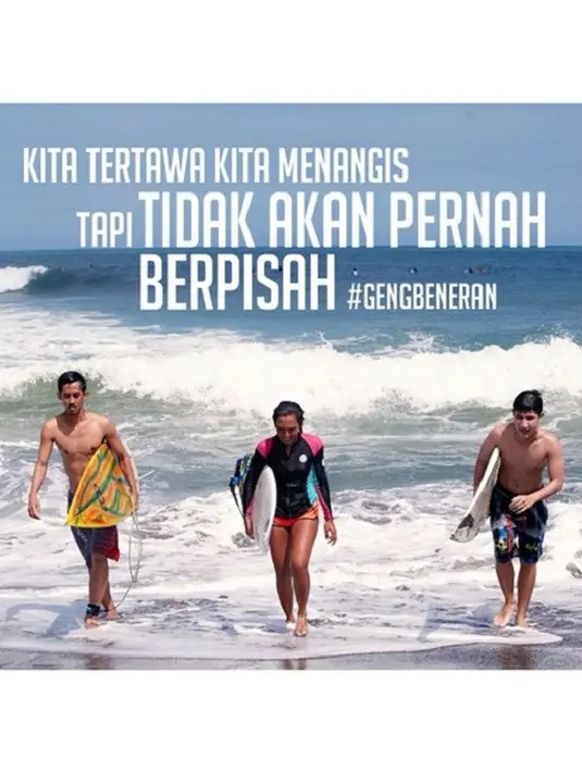 Prinsip pertemanan Teuku Rassya adalah kita tertawa kita menangis tapi tidak akan pernah berpisah. (Foto: instagram.com/teukurassya)