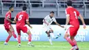 Statistik menunjukkan ia merangkum delapan umpan berhasil hingga satu tendangan tidak mengarah ke gawang selama 31 menit di lapangan. (Bola.com/Abdul Aziz)
