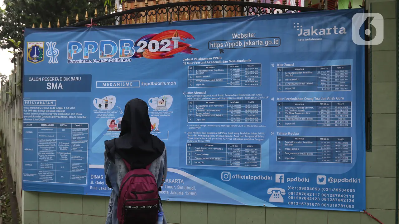 PPDB DKI Jakarta Telah Dibuka