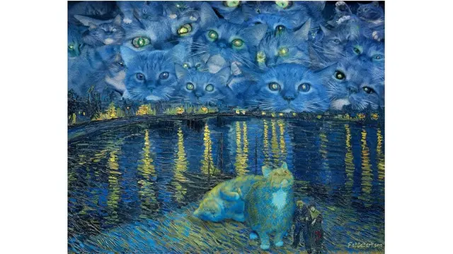 6 Potret Kucing Berpadu dalam Karya Lukisan Terkenal, Bikin Gemas