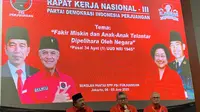 Rapat Kerja Nasional III Partai Demokrasi Indonesia Perjuangan (PDIP). (Liputan6.com/Delvira Hutabaran)
