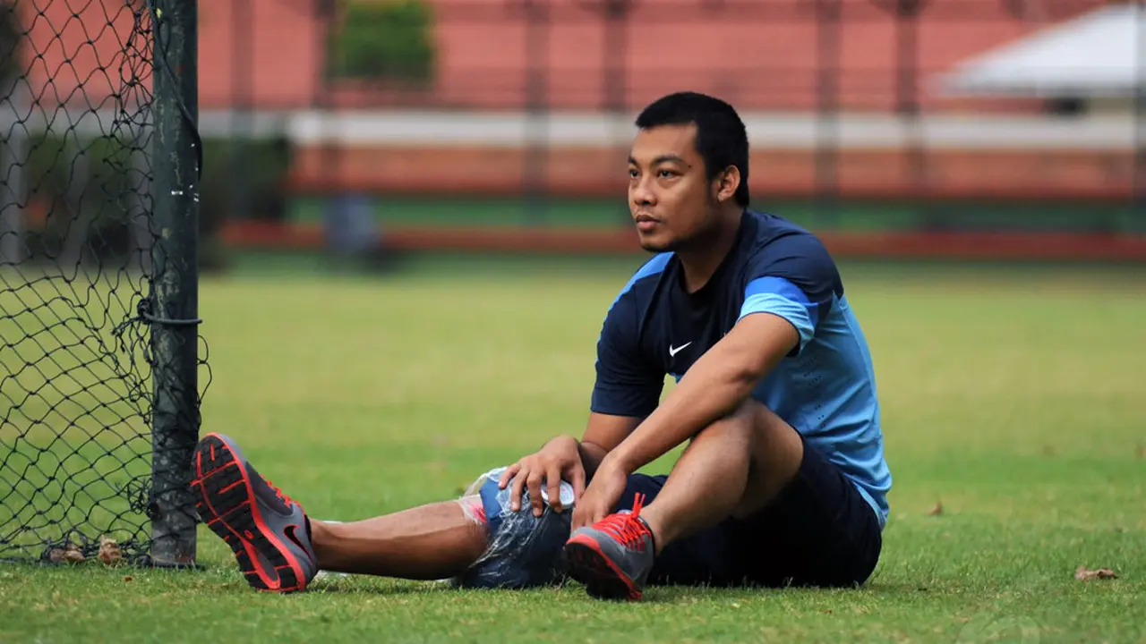Pemain Timnas U19 Indonesia Berlatih Bersama Seniornya