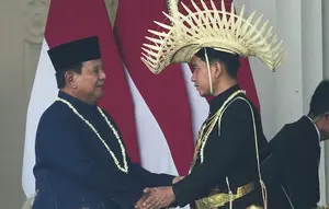 Presiden Prabowo Pimpin Upacara HUT Ke-81 Kemerdekaan RI di Istana Merdeka