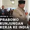 Prabowo Kunjungan Kerja ke India