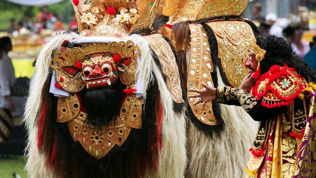 Seribu Barong Menari Di Kediri Sore Ini Regional Liputan6 Com