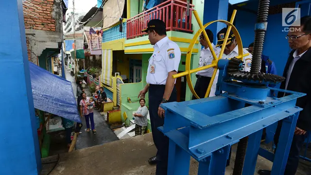 Antisipasi Banjir, Sudin SDA Jakarta Timur Cek Pompa Air Kampung Pulo