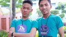 Memiliki Ciri khas masing masing peserta, Duo Alvin selalu memperlihatkan kekompakan mereka. (Galih W.Satria/Bintang.com)