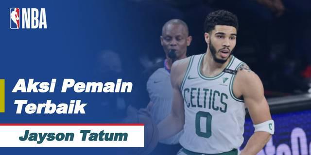 VIDEO: Aksi-aksi Jayson Tatum Saat Boston Celtics Kalahkan Cleveland Cavaliers di NBA Hari Ini