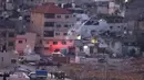 Militer Israel menuduh Khroushah telah menembak mati dua pemukim Israel, yang bernama Halel Menachem Yaniv dan saudaranya, Yagel Yaakov Yaniv, pada Februari lalu saat keduanya berkendara melintasi kota Huwara, Tepi Barat. (AFP/Jaafar Ashtiyeh)