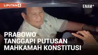 Mahkamah Konstitusi baru saja membacakan putusan terkait sengketa Pilpres 2024 hari Senin (22/4) siang. Usai putusan tersebut keluar sejumlah pihak angkat bicara, termasuk calon presiden terpilih Prabowo Subianto.