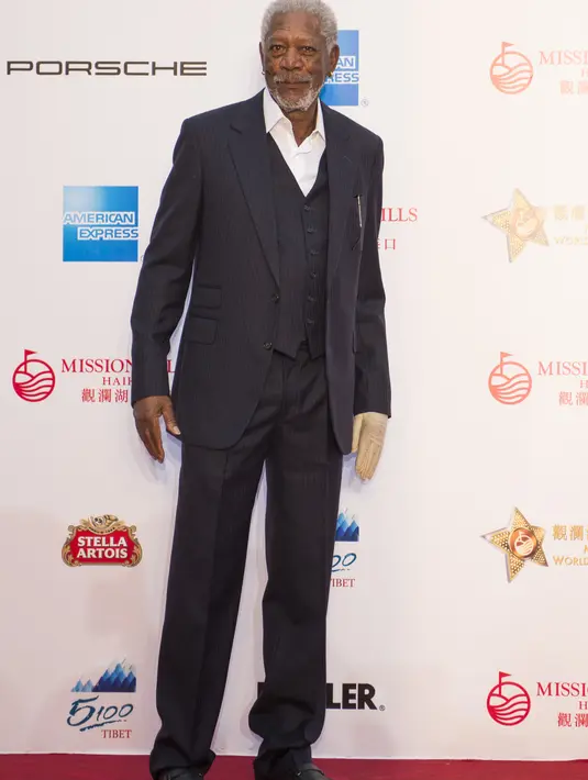 Morgan Freeman - Ground Zero Blues Club. (Bintang/EPA)