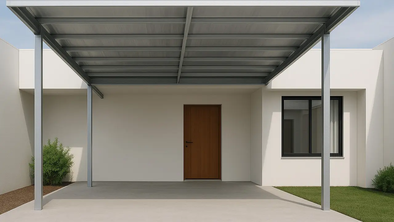 Model Kanopi Baja Ringan