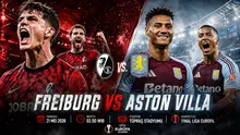 Cover final Liga Europa: Freiburg Vs Aston Villa. (Chatgpt/Bola.com)