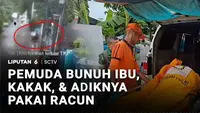 Pemuda Bunuh Ibu, Kakak, dan Adiknya Pakai Racun Tikus