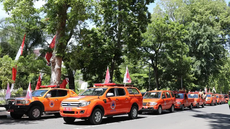 Gerakan Mobil Masker untuk tekan COVID-19 selama WSBK 2021 di Mandalika. (Dok. BNPB)