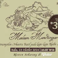 Nonton Showcase Malam Mendengar - Nadin Amizah di Vidio (Dok. Vidio)