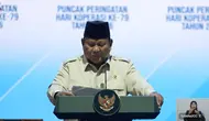 Prabowo: Tentara-Polisi Butuh Gaji Baik Supaya Tak Memeras Rakyat