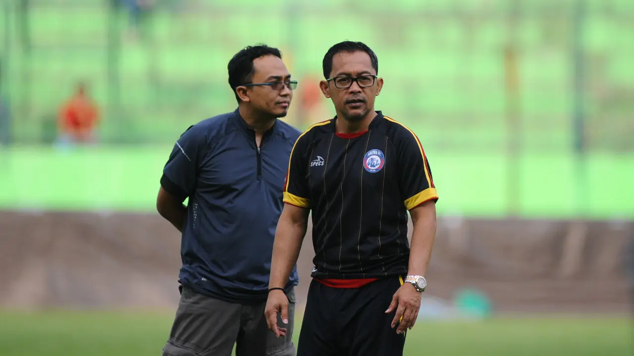 Pelatih Arema Aji Santoso