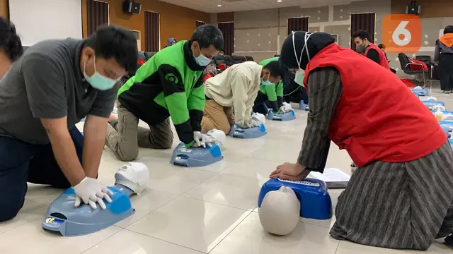 Pelatihan Bantuan Dasar Hidup di RS Unhas (Liputan6.com/Fauzan)