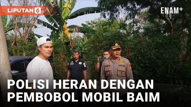 Mobil Baim Wong Dibobol, Polisi Heran Pencuri Cuma Ambil Kotak P3K