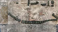 Contoh perahu papyrus Mesir Kuno (Wikimedia Commons)
