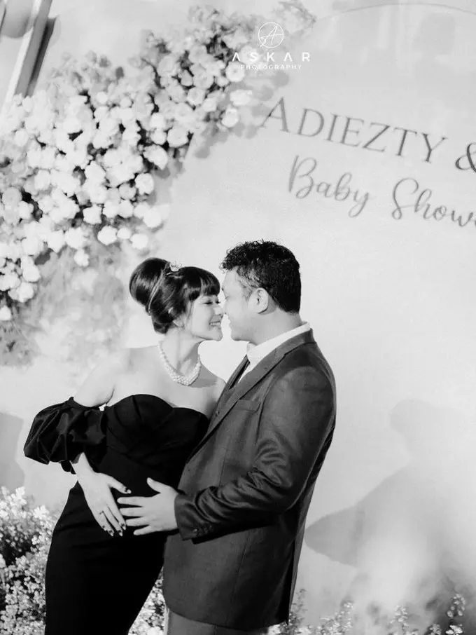 8 Gaya Adiezty Fersa Istri Gilang Dirga di Acara Baby Shower, Tampil Cantik Dandan ala Audrey Hepburn