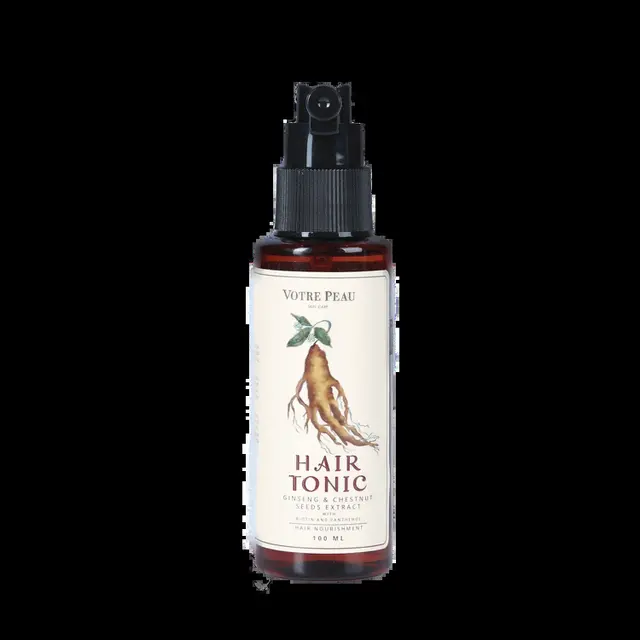 Votre Peau Hair Tonic with Ginseng and Chestnut Seeds Extract