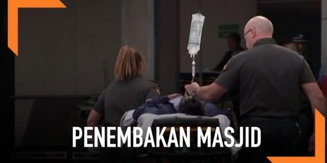 VIDEO: Penembakan Masjid Selandia Baru, Satu Orang Ditahan