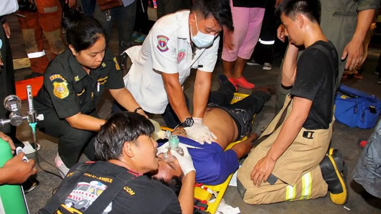 Sistem Pemadam Api Milik Bank di Thailand Bocor, 8 Orang Tewas