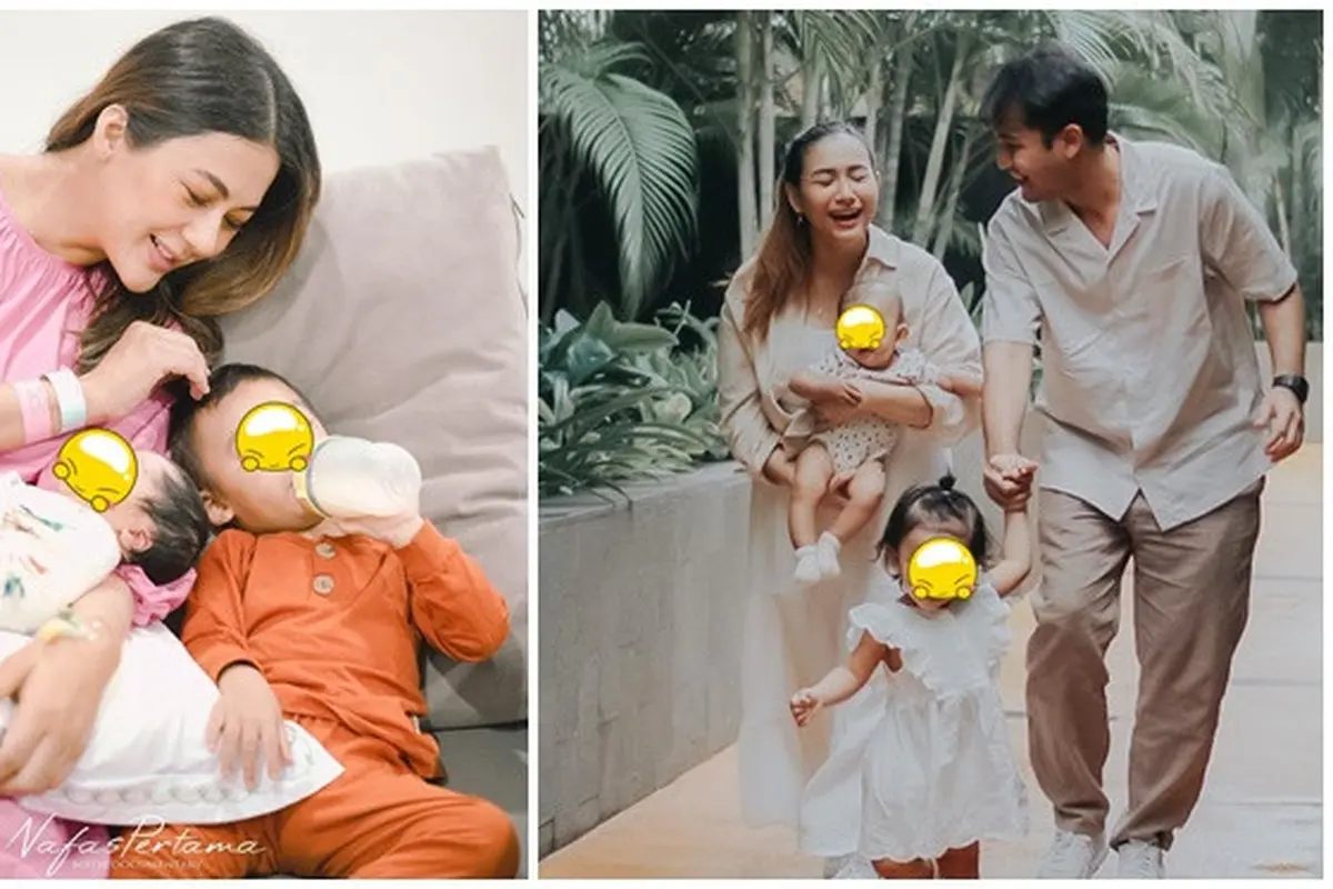 Jarak Lahir Buah Hati Berdekatan, Ini 6 Artis yang Cepat Hamil Anak Kedua