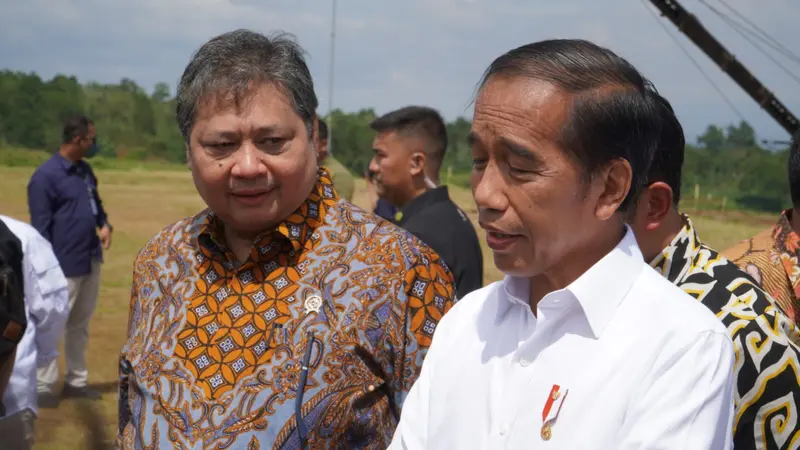 Presiden Joko Widodo ketika meresmikan KEK Lido di Kabupaten Bogor, Provinsi Jawa Barat, Jumat (31/3/2023).