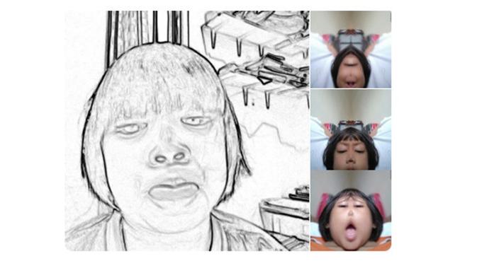 Kelakuan Kocak Bocah (Sumber: Twitter/@alf0nsooo)