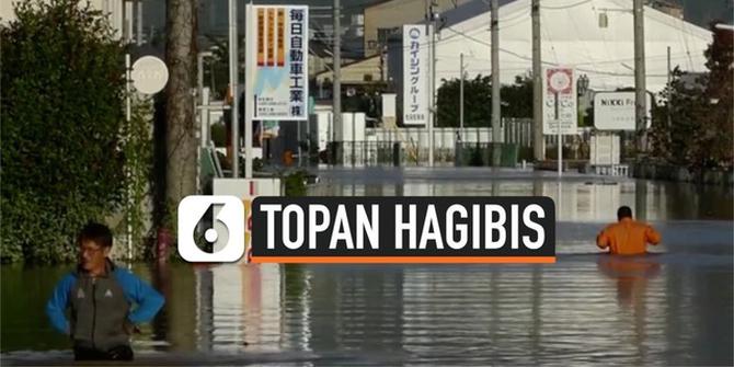 VIDEO: 26 Tewas Diamuk Topan Hagibis Jepang