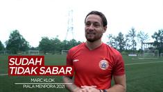 Berita Video Marc Klok Sudah Tidak Sabar Main di Piala Menpora 2021 Bersama Persija