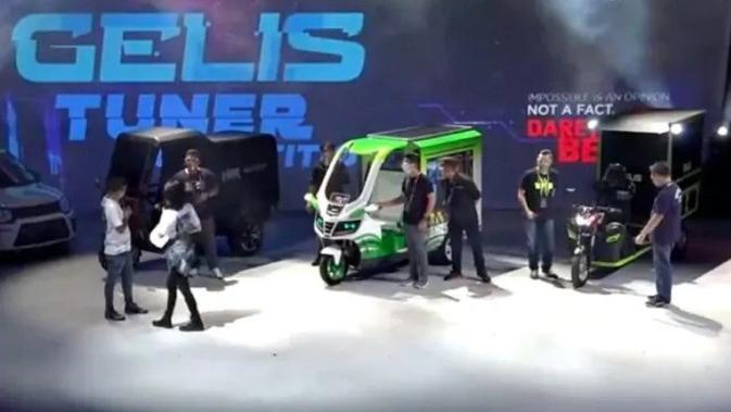 Persaingan Ketat Kontes Gerobak Listrik  di  IMX 2020  