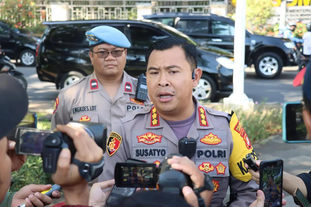 Kapolres Metro Jakarta Pusat Kombes Pol Susatyo Purnomo Condro.