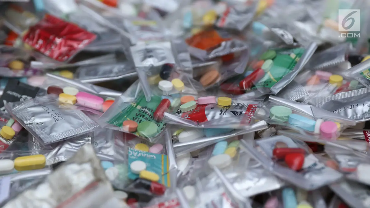Puluhan Ribu Obat Keras Ilegal dan Kadaluwarsa Disita Polisi