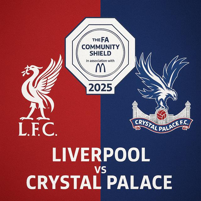 FA Community Shield 2025, Liverpool Vs Crystal Palace