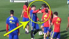 Video Gerard Pique dan Iker Casillas yang saling tampar di sesi latihan Timnas Spanyol, jelang pertandingan Spanyol vs Italia.