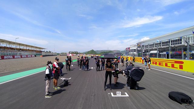Starting grid sesi balapan superpole WSBK Mandalika 2022