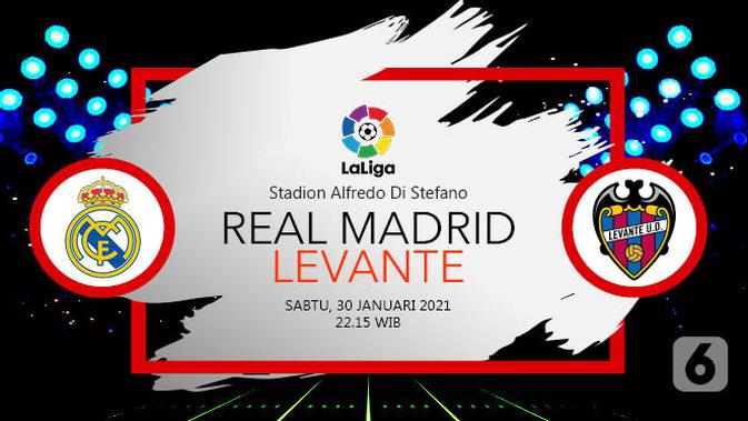 Prediksi Liga Spanyol Real Madrid vs Levante: Memburu ...