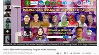 Program Sabtu Bersama Guru BK Indonesia mulai siaran langsung perdana pada Sabtu (28/11/2020) yang diinisiasi oleh Guru Penggerak Kutai Kartanegara.