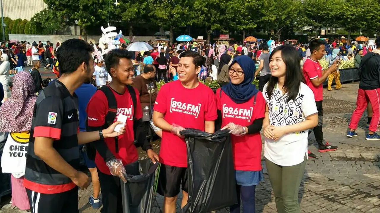 Iradio sapu bersih di CFD Jakarta