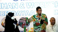 Beri Pelatihan UMKM di Banjarmasin, Sandiaga Yakin Tata Ekonomi Baru dan Perluas Peluang Kerja