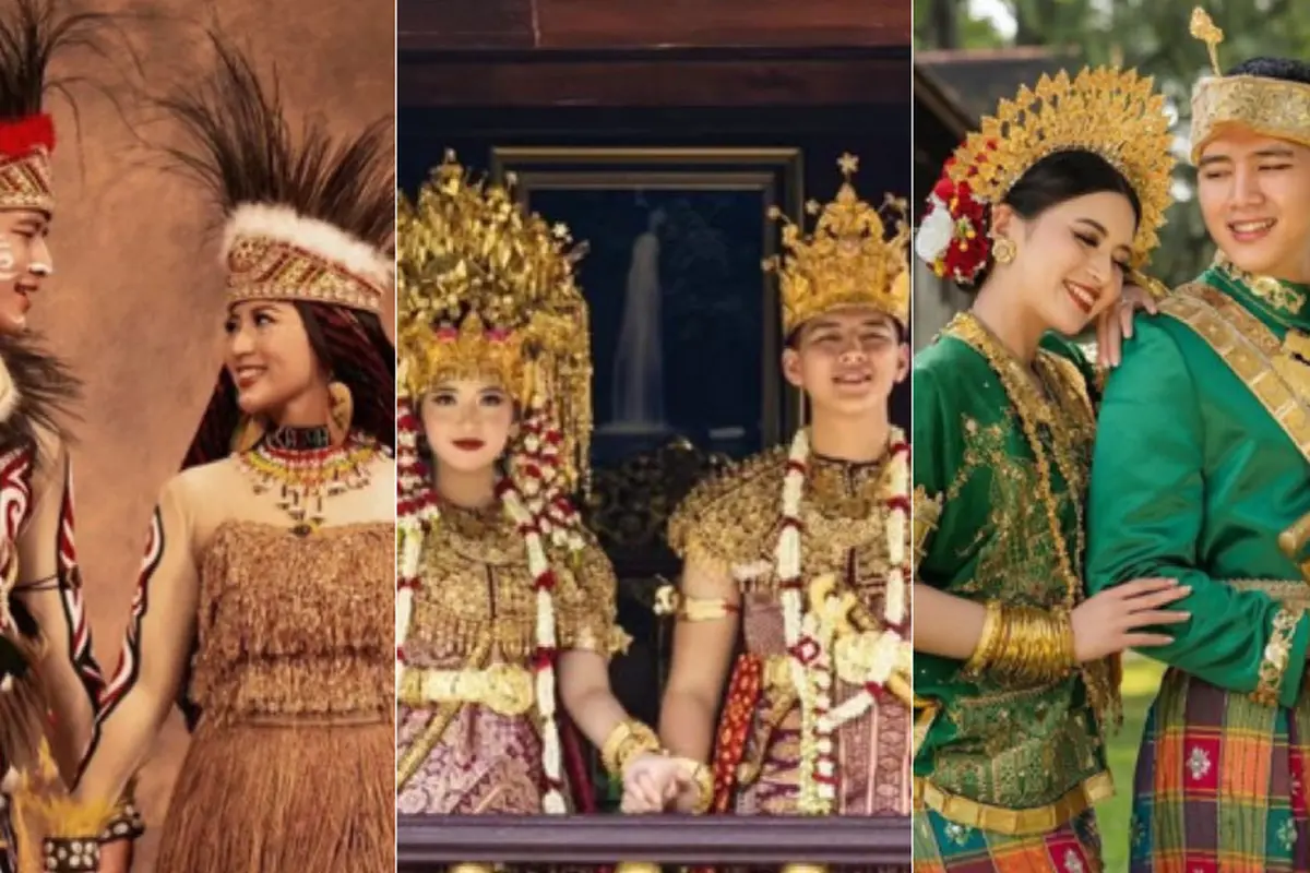 Prewedding Putri Andika Perkasa, Angela Perkasa Kenakan 7 Pakaian Adat Indonesia