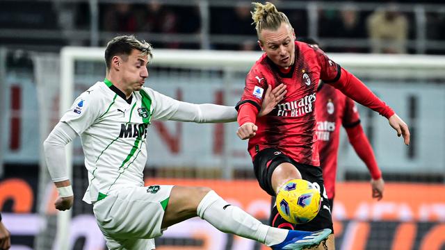 Liga Italia AC Milan VS Sassuolo