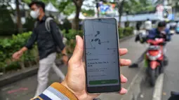 Meski ada aksi unjuk rasa para pengemudi ojek dalam jaringan (daring) atau online, sejumlah aplikator transportasi dalam jaringan (daring) atau online, seperti gojek, grab bike dan maxim memastikan operasional tetap berjalan normal pada Selasa (20/5/2025). (Liputan6.com/Angga Yuniar)