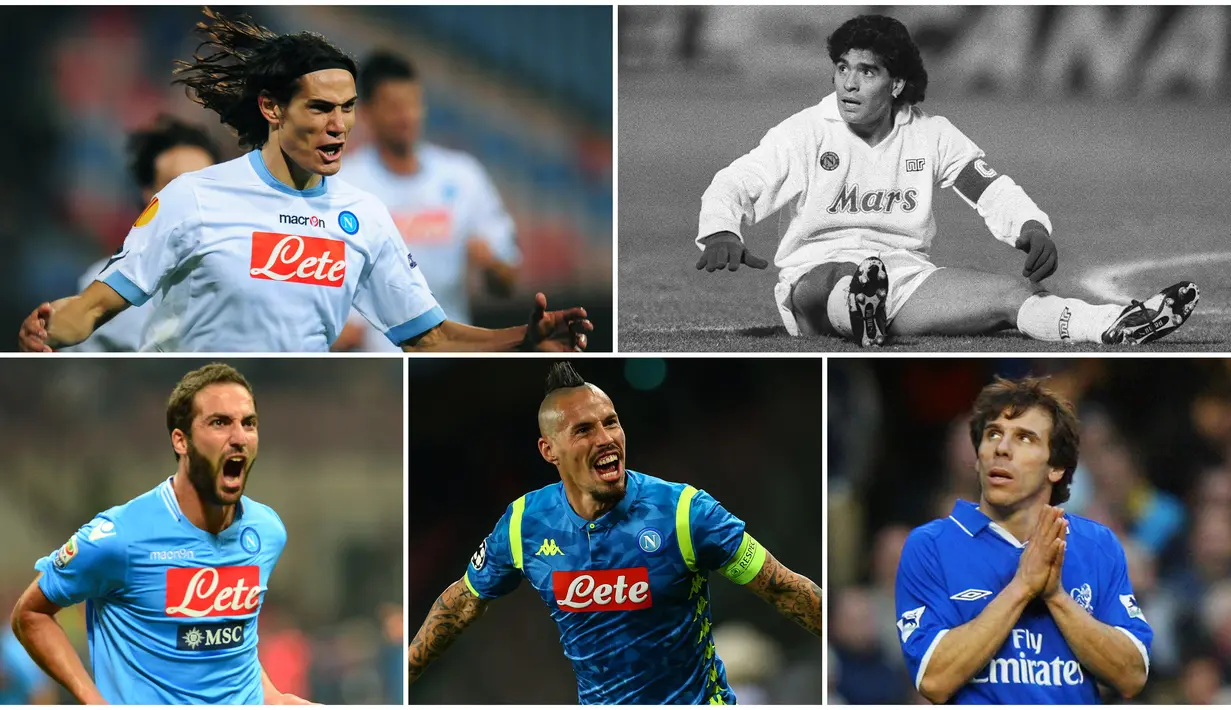 Berikut ini para penyerang terbaik dunia yang pernah membela Napoli. Selain sang legenda Diego Maradona ada juga nama Gianfranco Zola hingga Edinson Cavani.